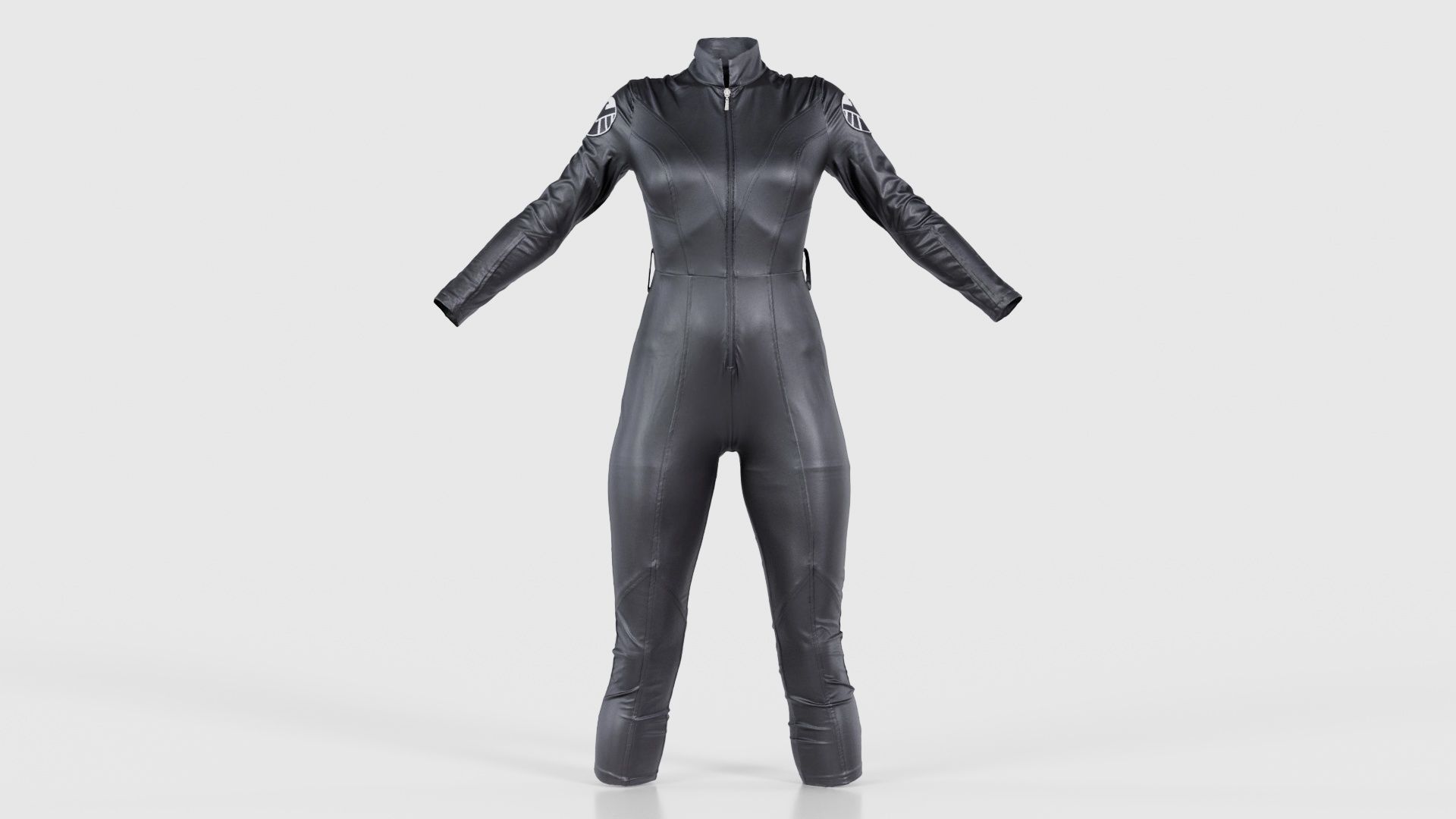 Eagle Catsuit Low-poly 3D model_15