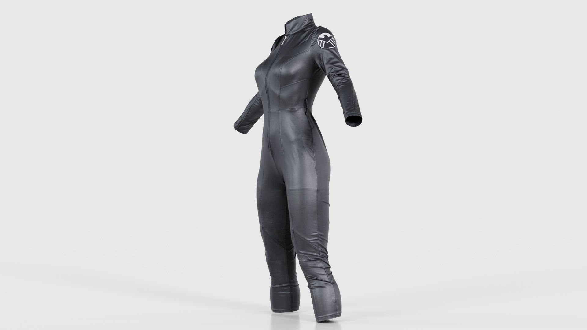 Eagle Catsuit Low-poly 3D model_25