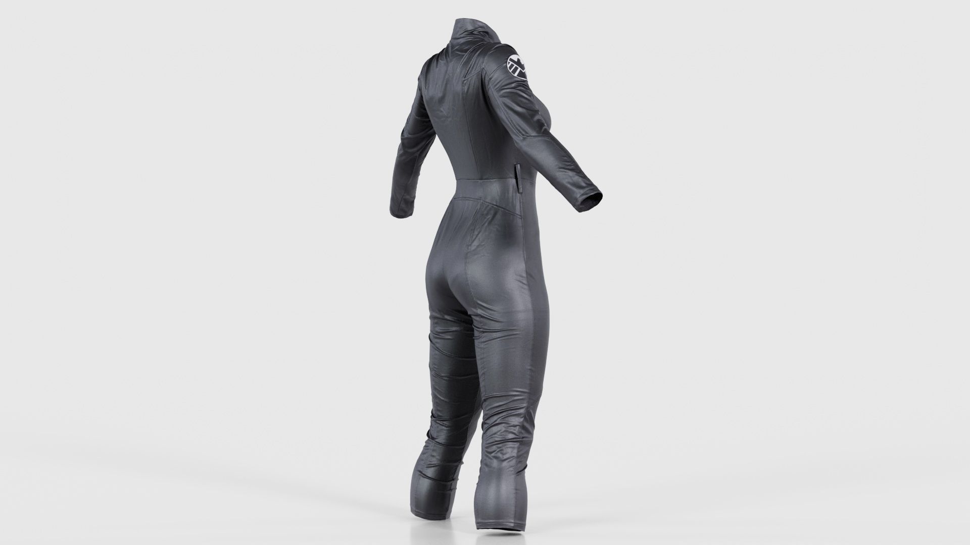 Eagle Catsuit Low-poly 3D model_19