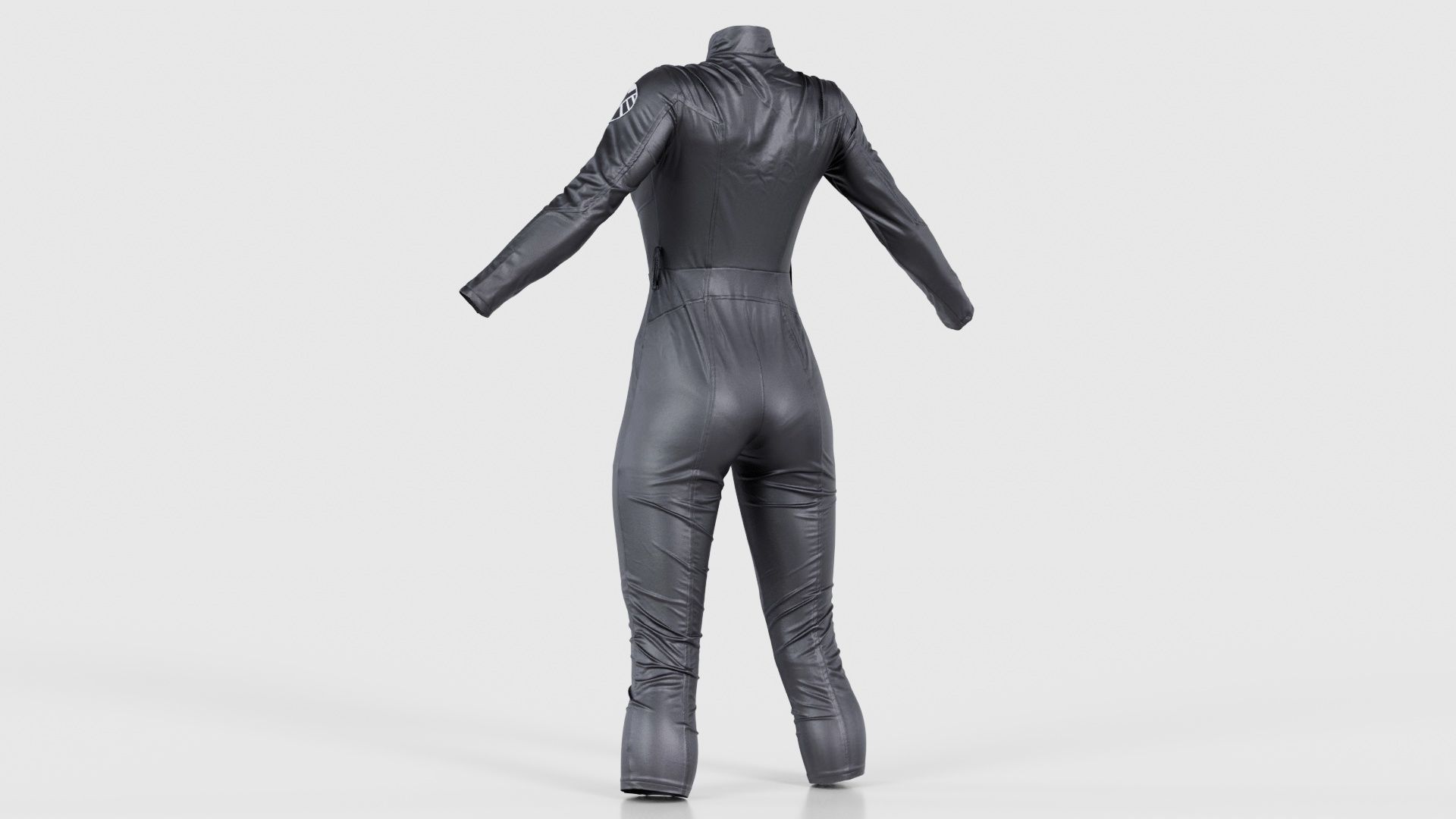 Eagle Catsuit Low-poly 3D model_22