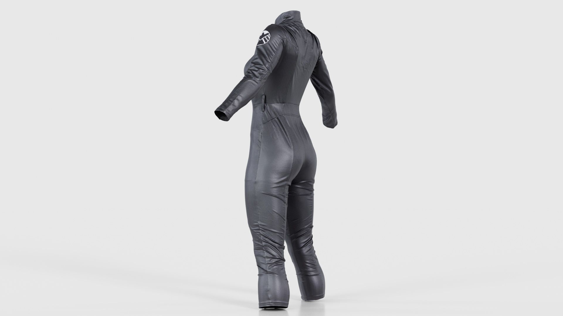 Eagle Catsuit Low-poly 3D model_23
