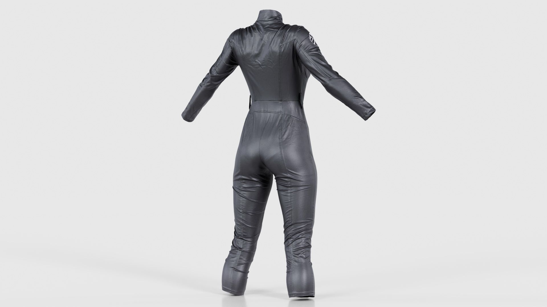 Eagle Catsuit Low-poly 3D model_20