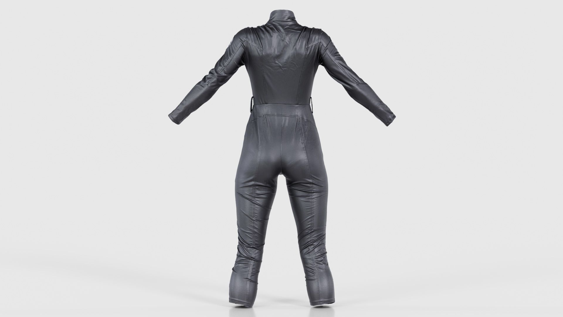 Eagle Catsuit Low-poly 3D model_21