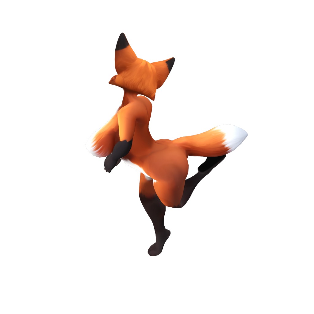 Lyra the Enchanting Fox 3D model_4