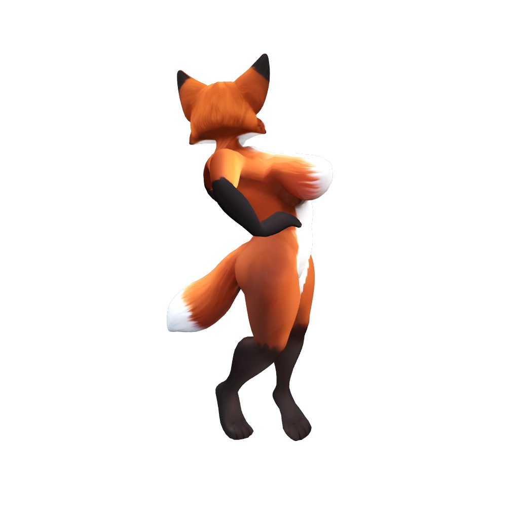 Lyra the Enchanting Fox 3D model_2