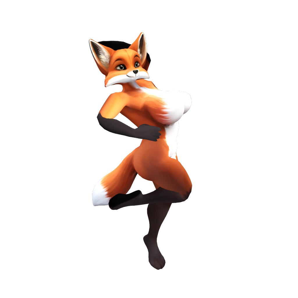 Lyra the Enchanting Fox 3D model_5