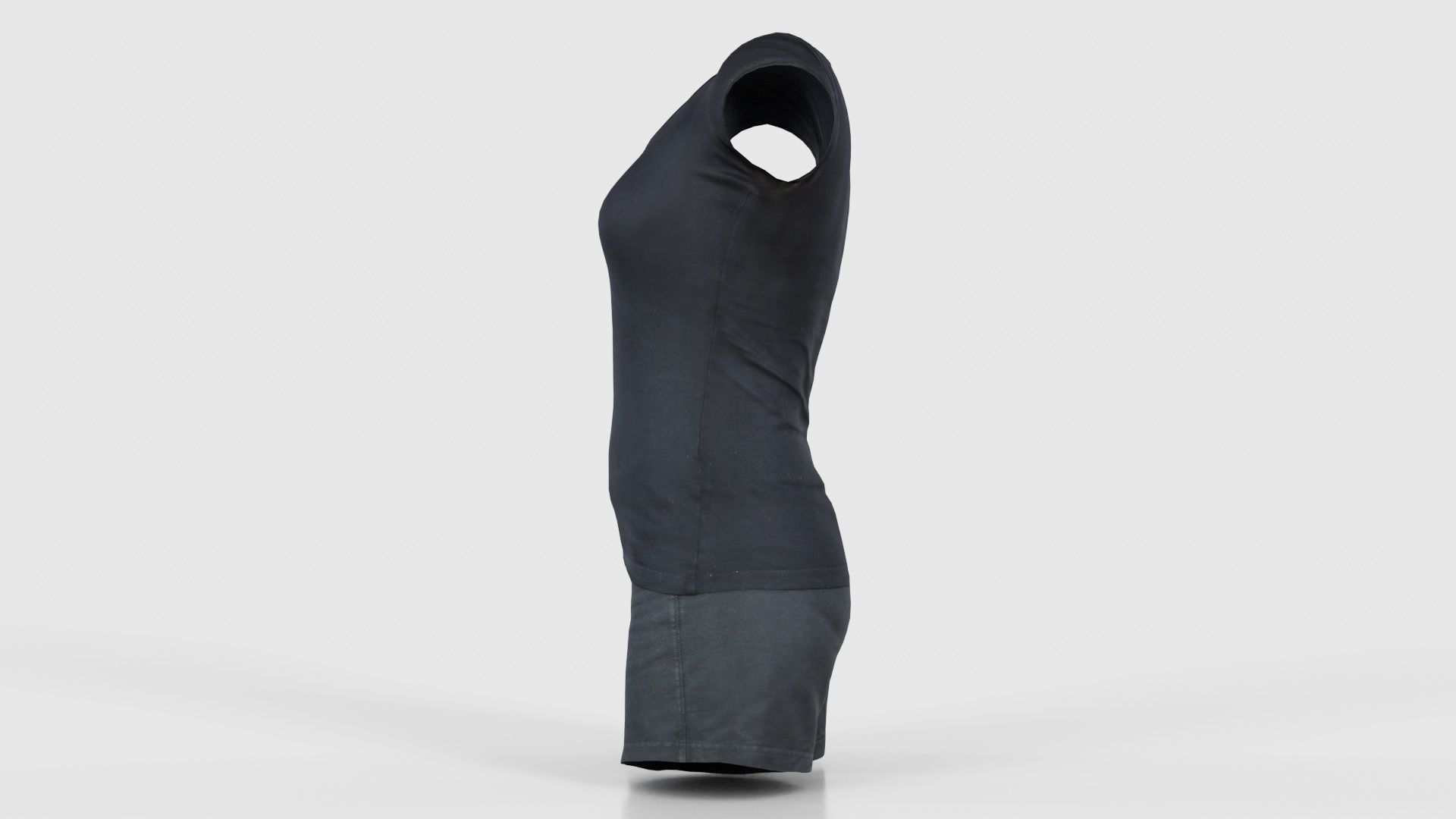 Running Outfit Low-poly 3D model_24