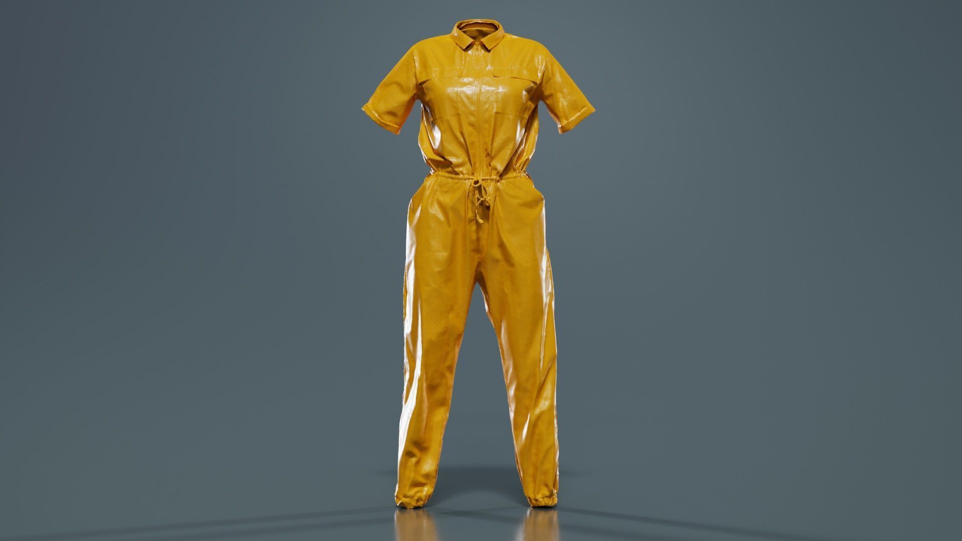 Space Catsuit Low-poly 3D model_12