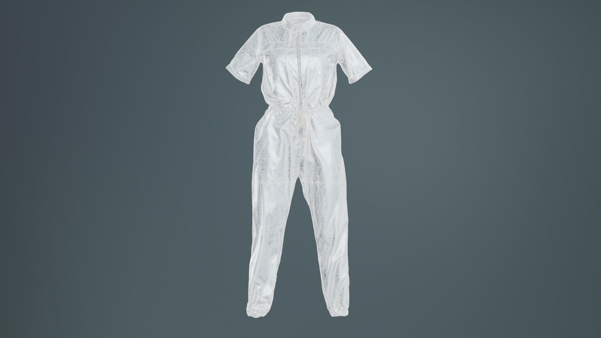 Space Catsuit Low-poly 3D model_9