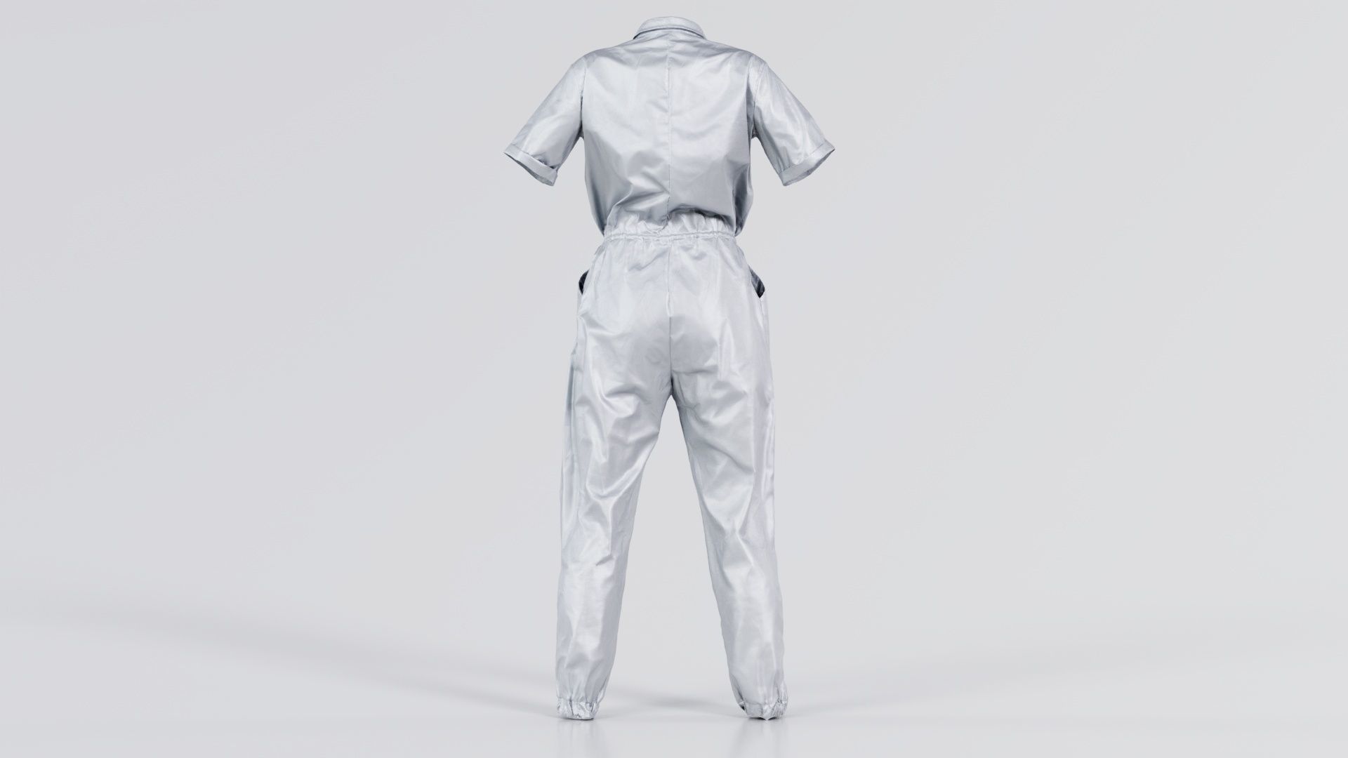 Space Catsuit Low-poly 3D model_6