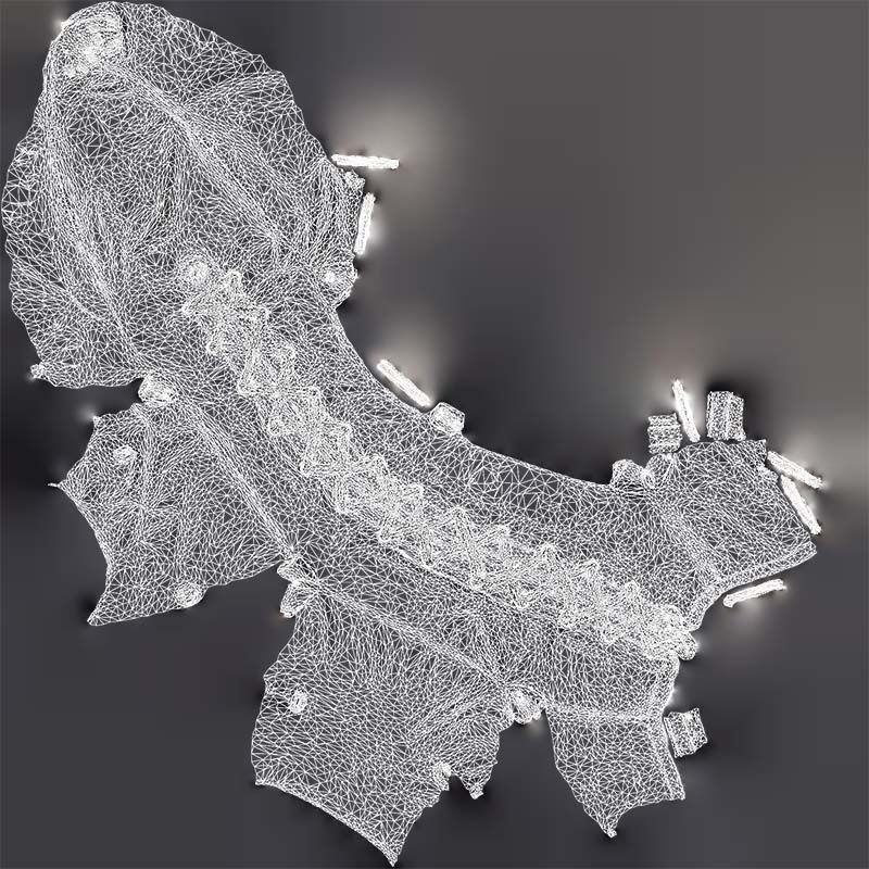 Bondage Gloves Low-poly 3D model_14