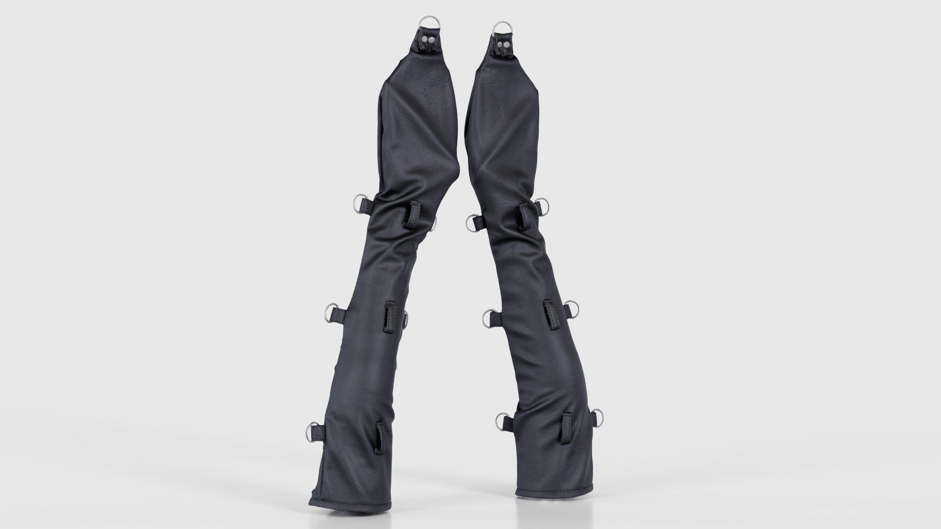 Bondage Gloves Low-poly 3D model_22