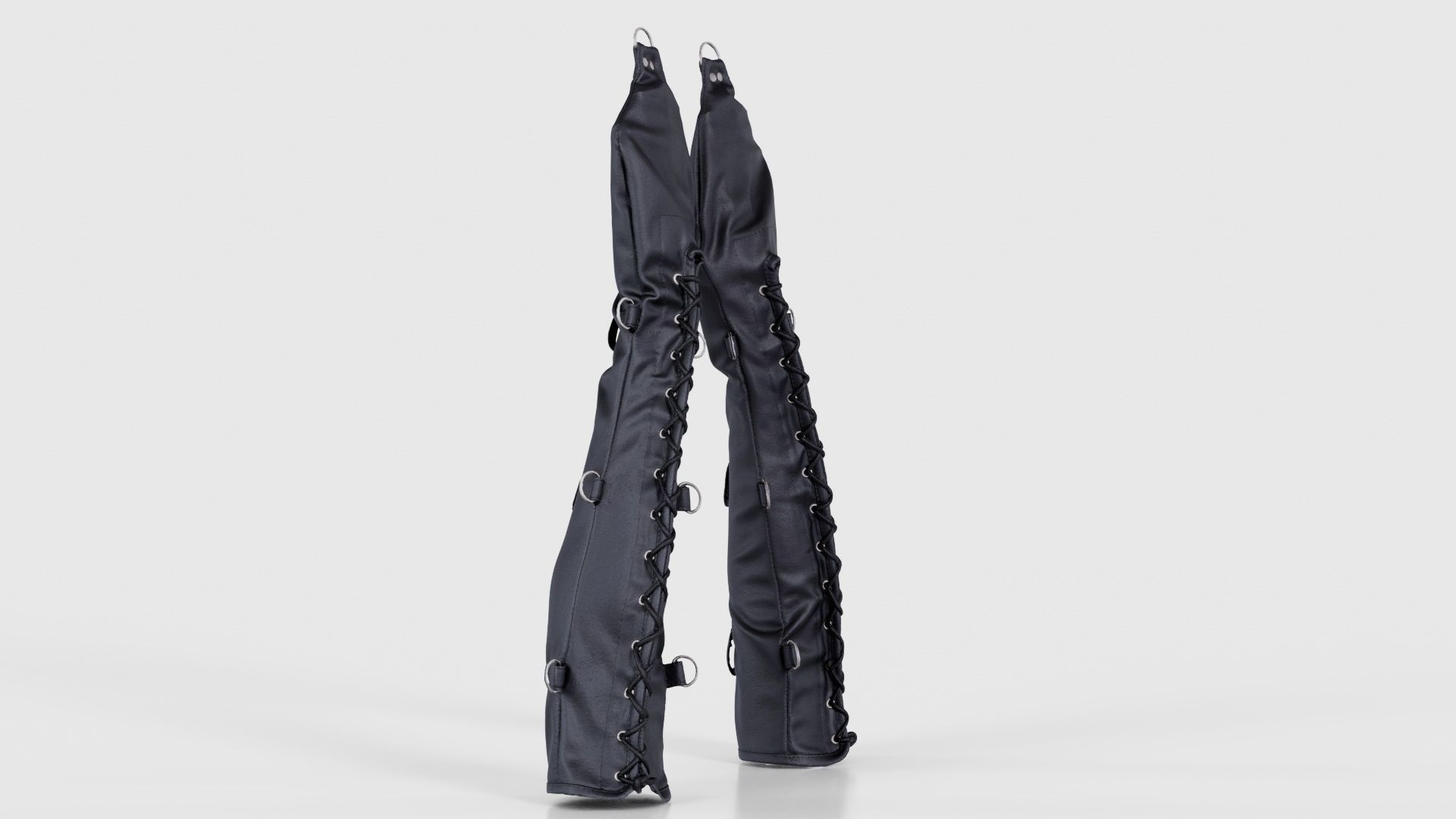 Bondage Gloves Low-poly 3D model_17