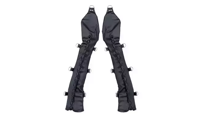 Bondage Gloves Low-poly 3D model