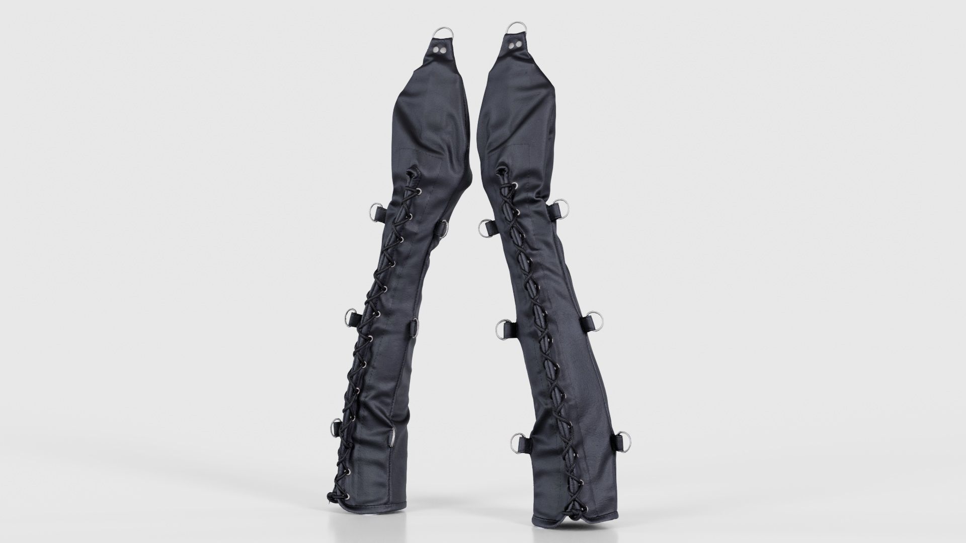 Bondage Gloves Low-poly 3D model_26