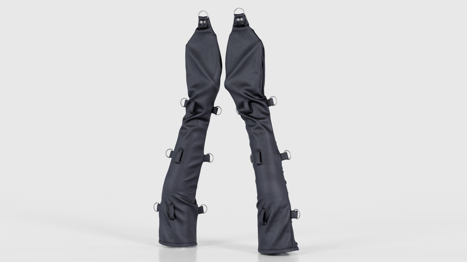 Bondage Gloves Low-poly 3D model_20