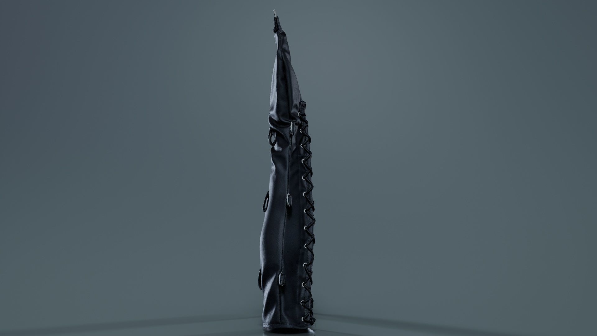 Bondage Gloves Low-poly 3D model_2