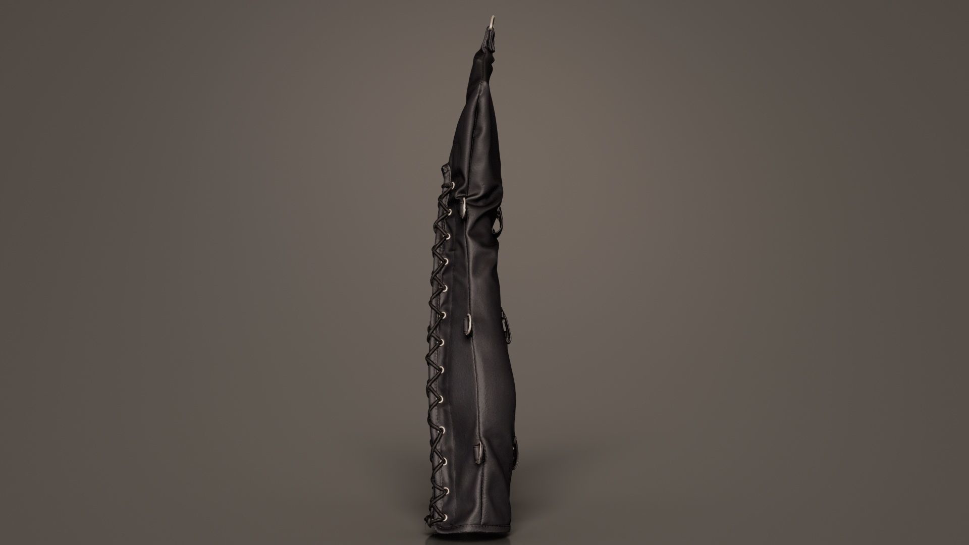 Bondage Gloves Low-poly 3D model_4