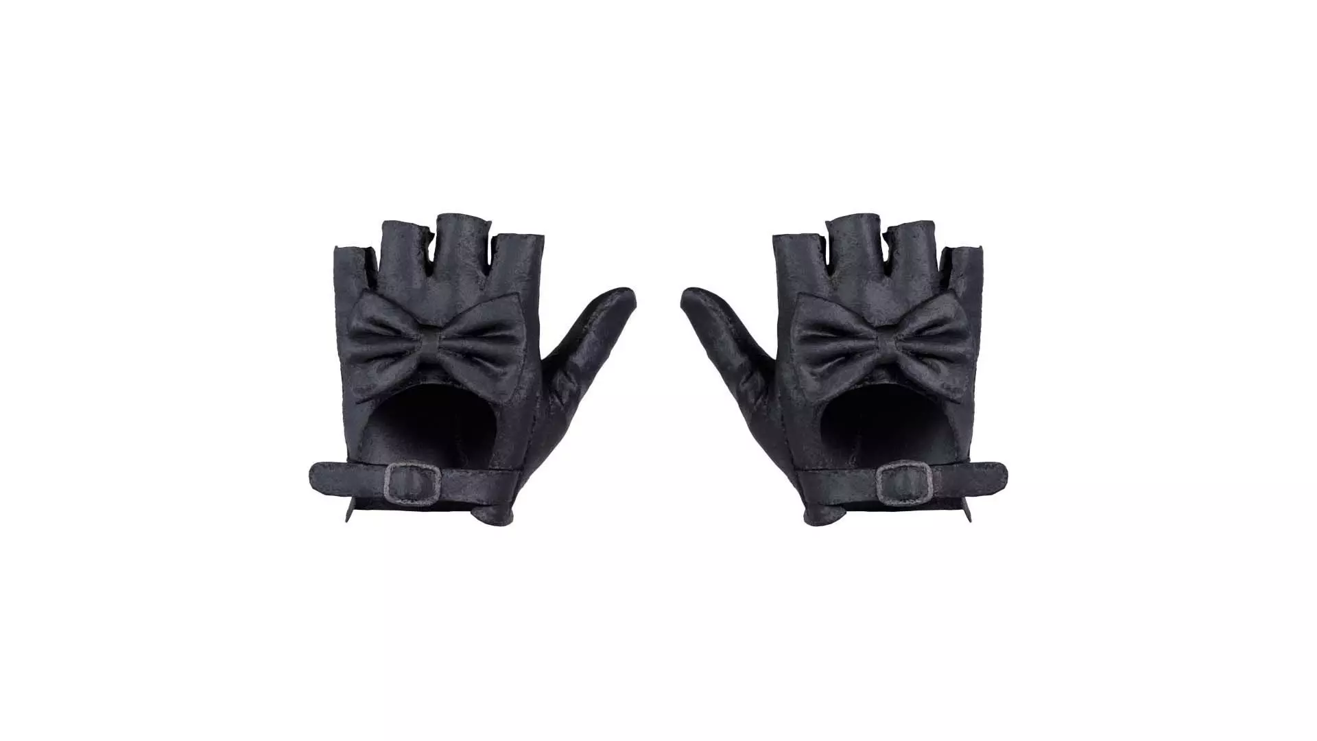 Bow Gloves Low-poly 3D model_0