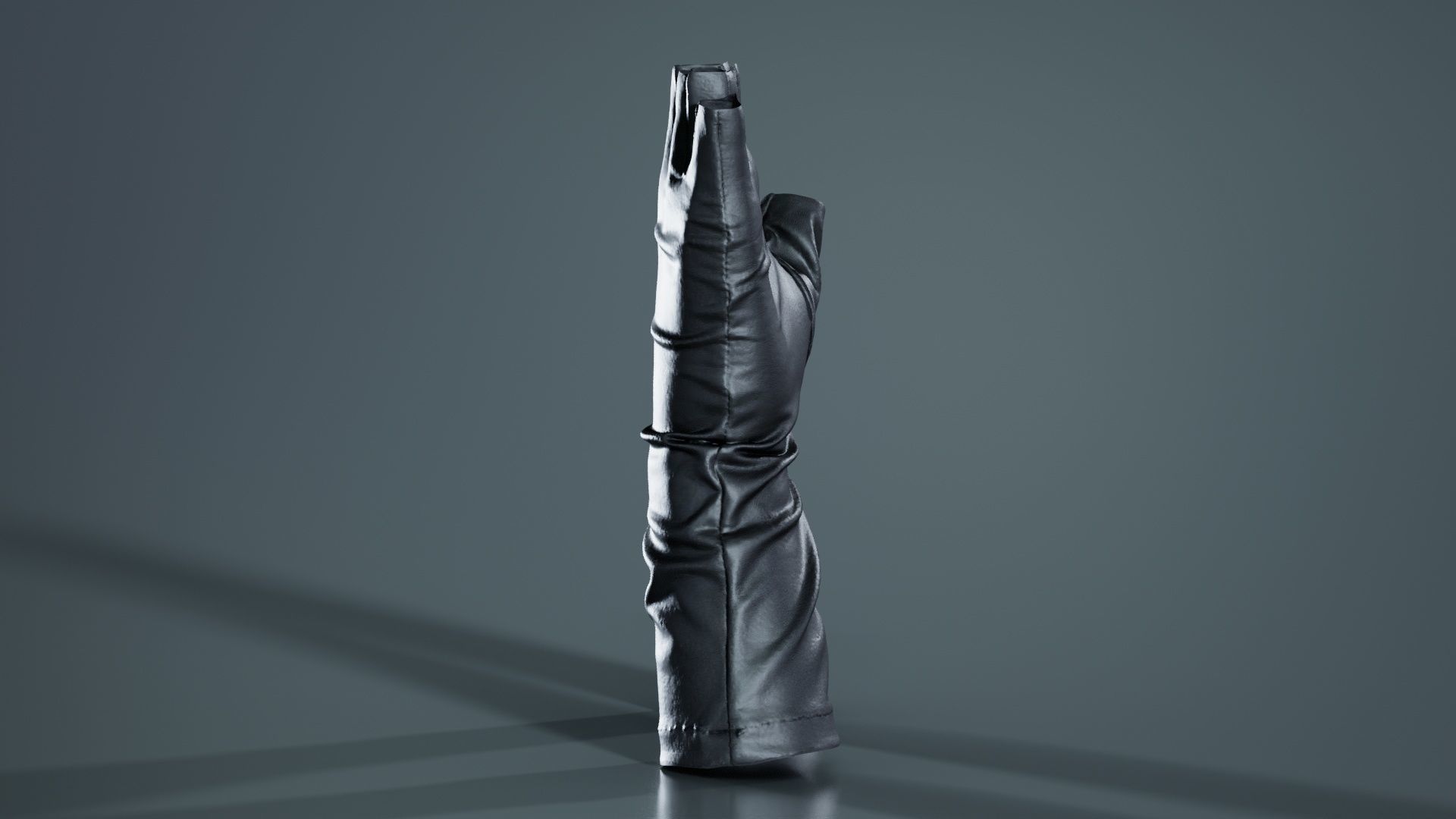Catwoman Glove Low-poly 3D model_3