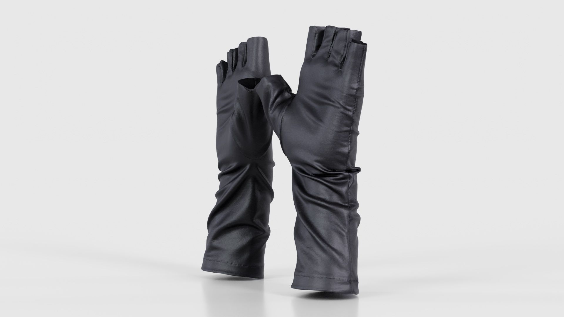 Catwoman Glove Low-poly 3D model_19