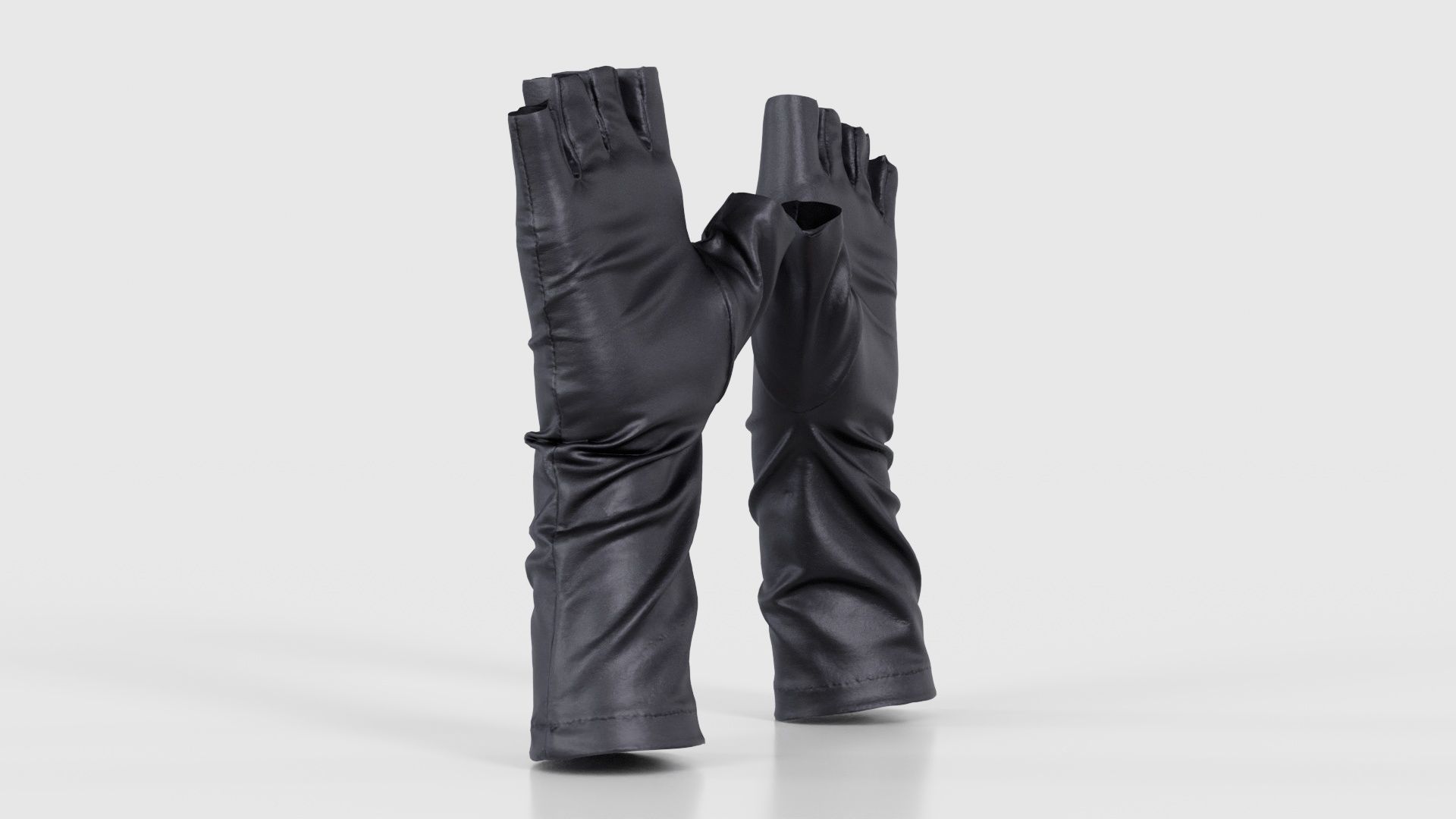 Catwoman Glove Low-poly 3D model_23