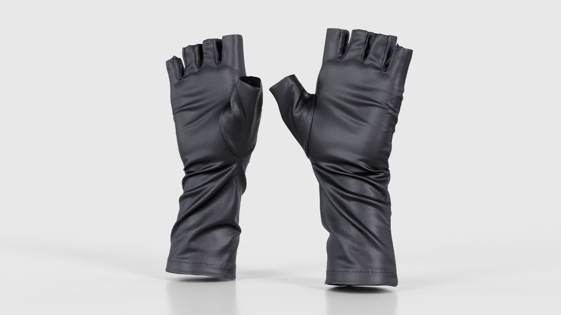 Catwoman Glove Low-poly 3D model_20