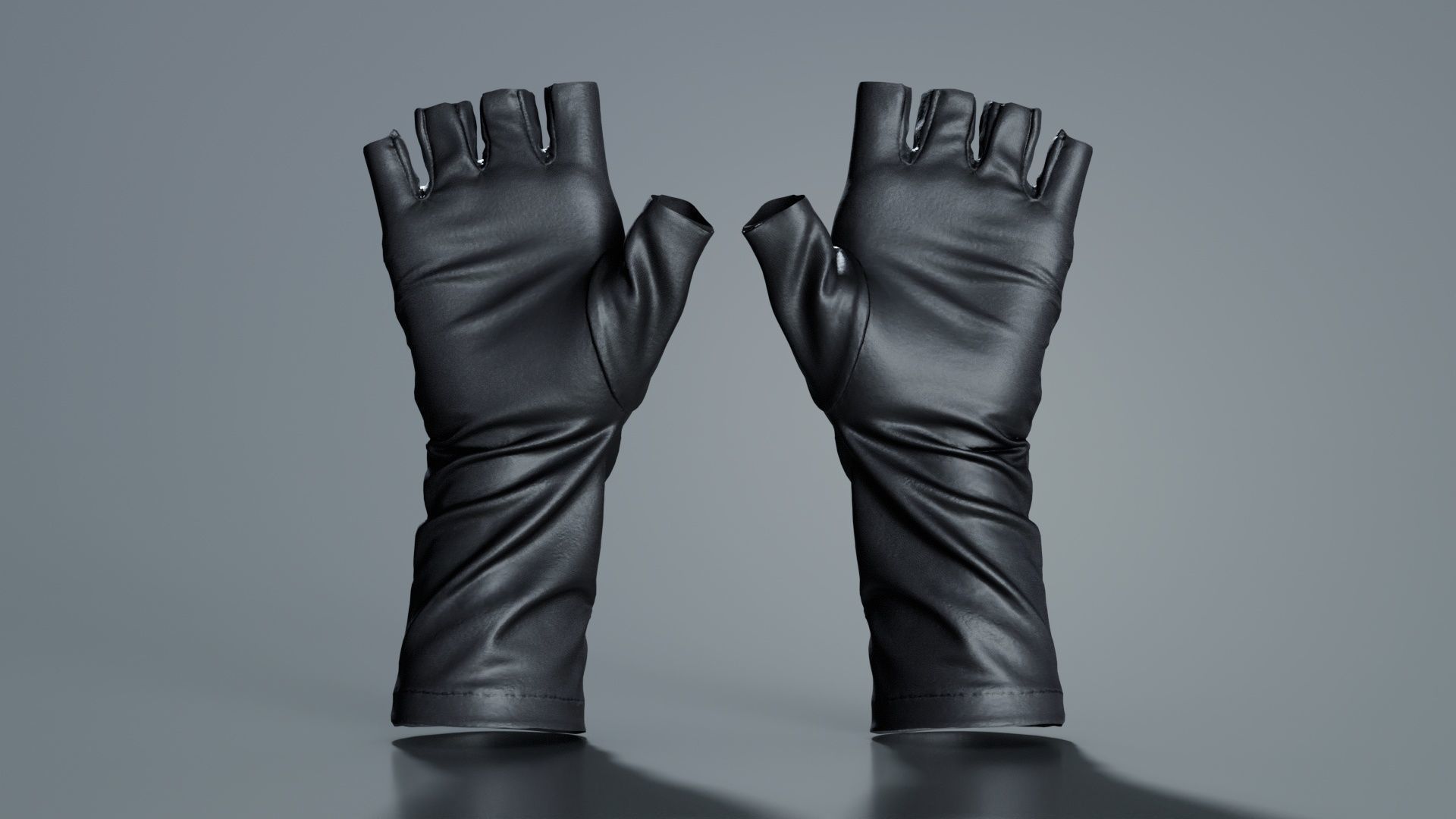 Catwoman Glove Low-poly 3D model_2