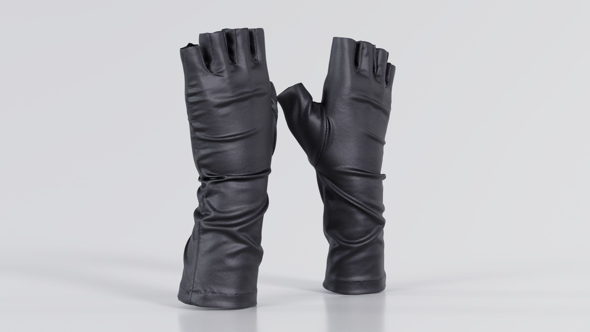 Catwoman Glove Low-poly 3D model_4