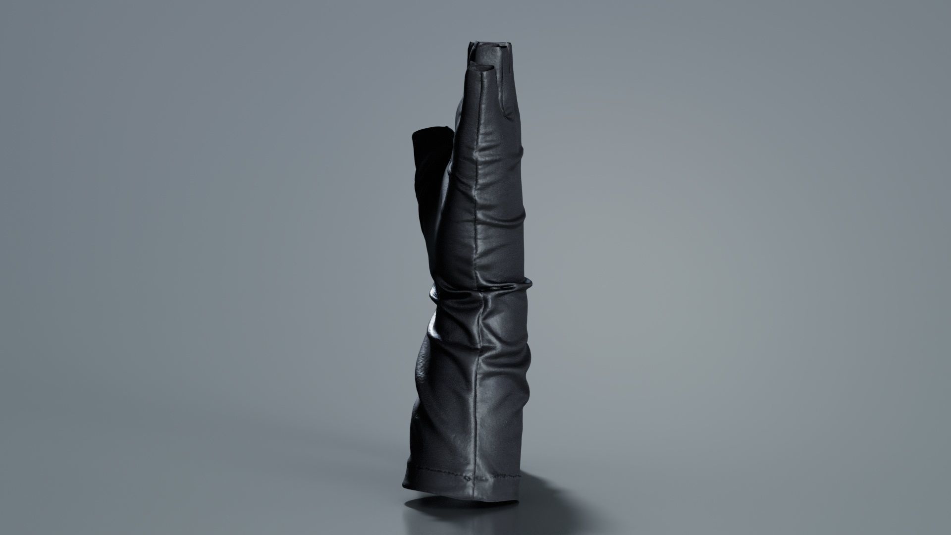 Catwoman Glove Low-poly 3D model_1