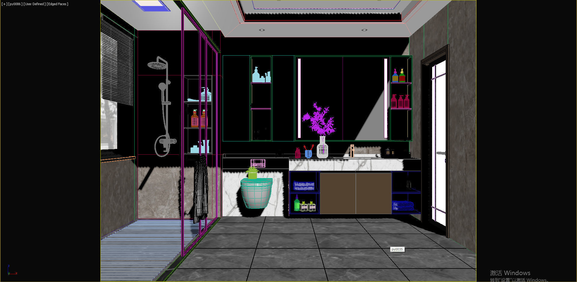 Bathroom 3D model_21