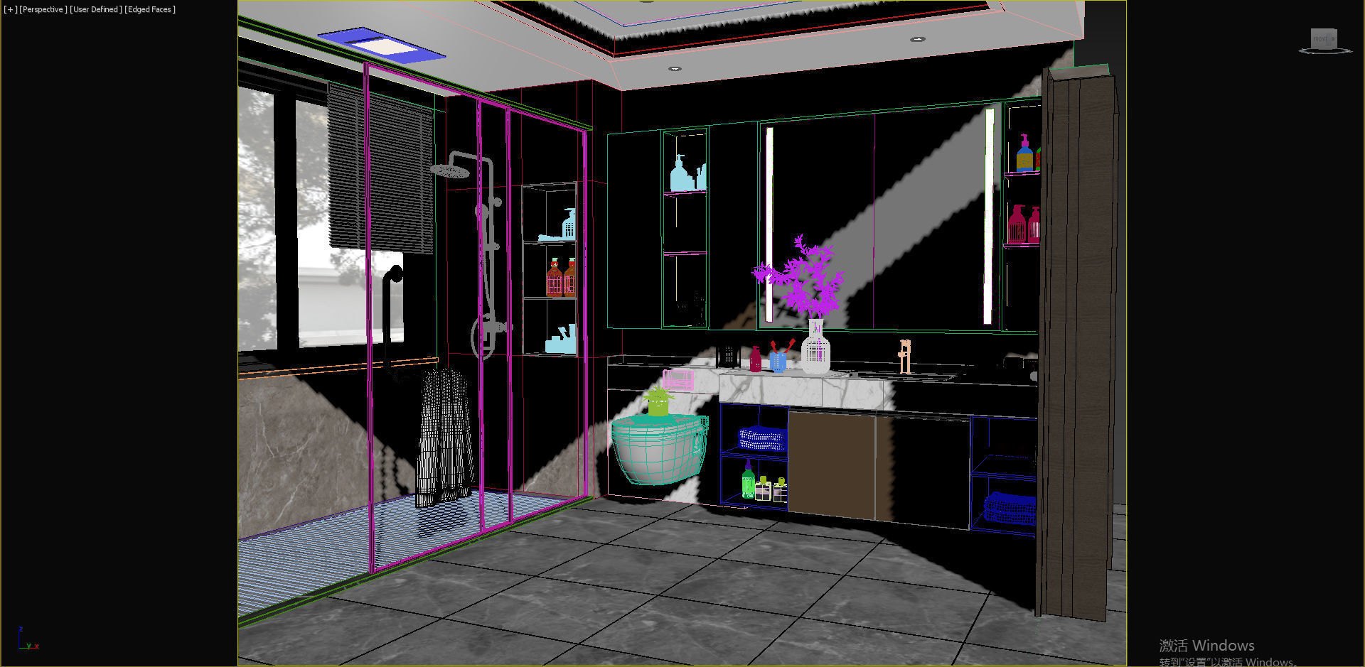 Bathroom 3D model_20