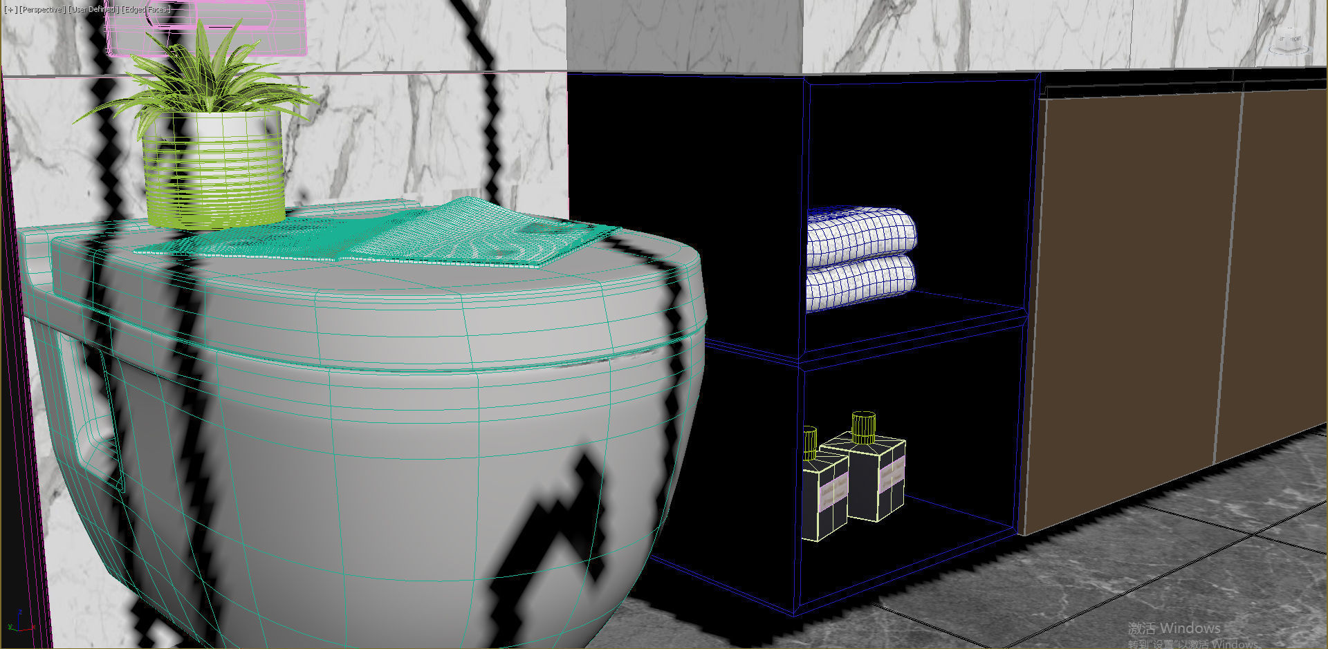 Bathroom 3D model_4