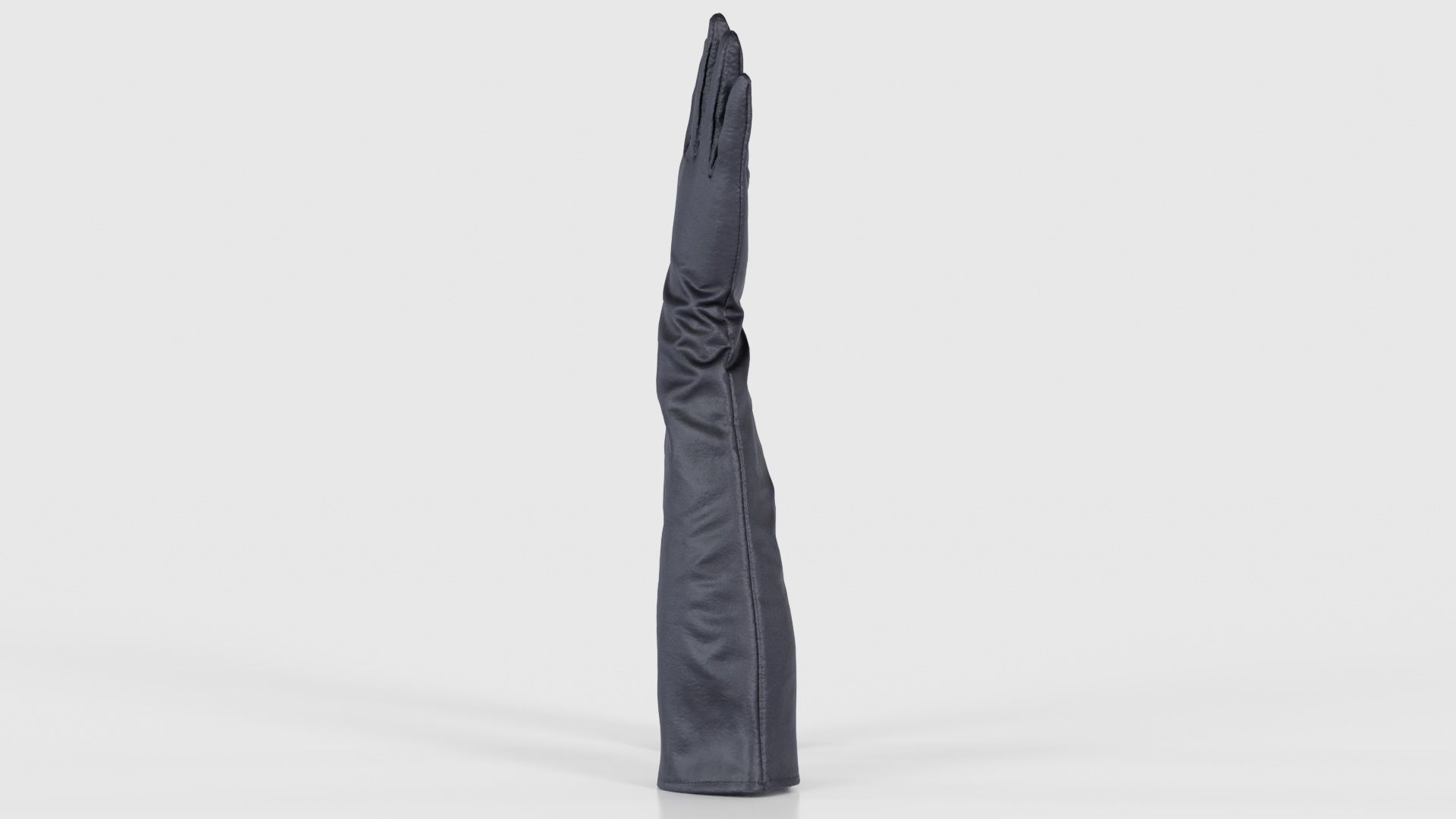 Long Leather Gloves Low-poly 3D model_24