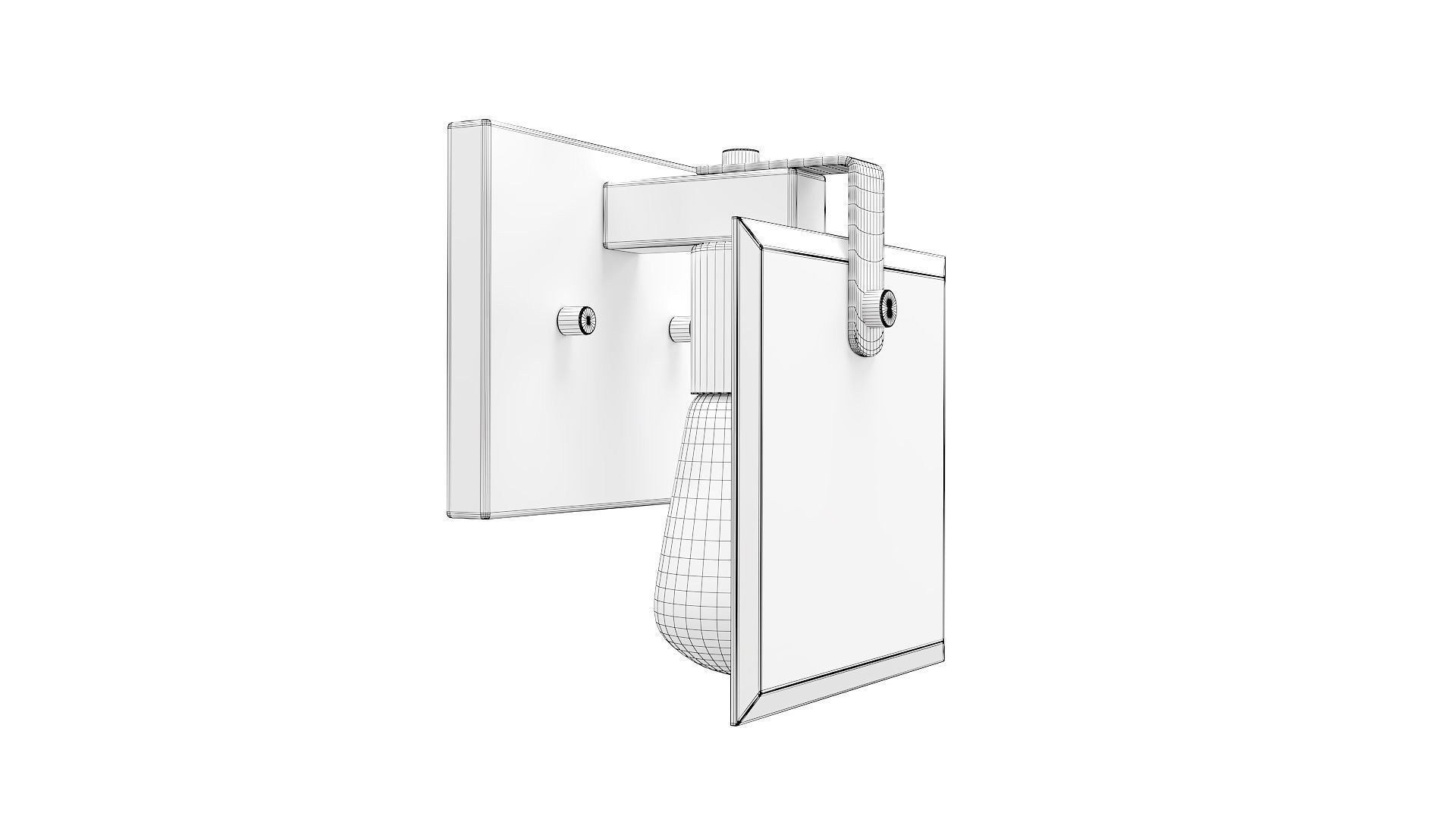 Progress Lighting Glayse 1-Light P300105 3D model_5