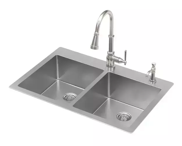 MOEN kitchen sink 3D model