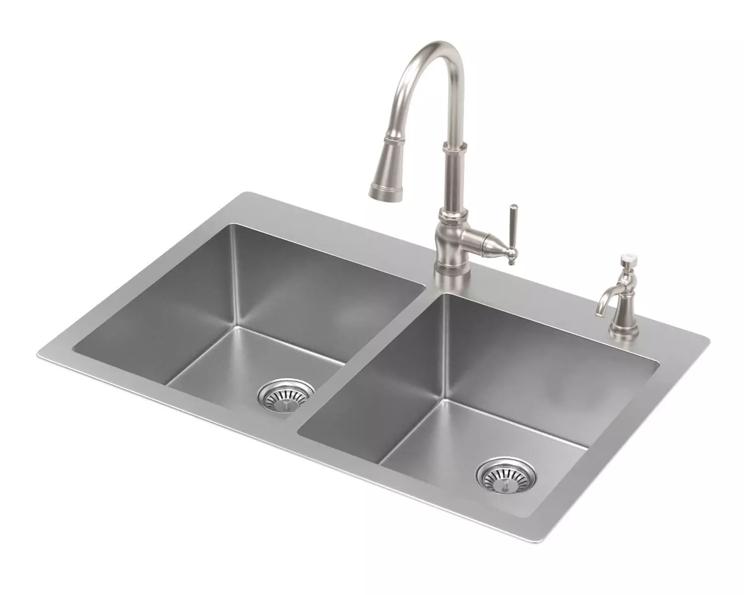 MOEN kitchen sink 3D model_0
