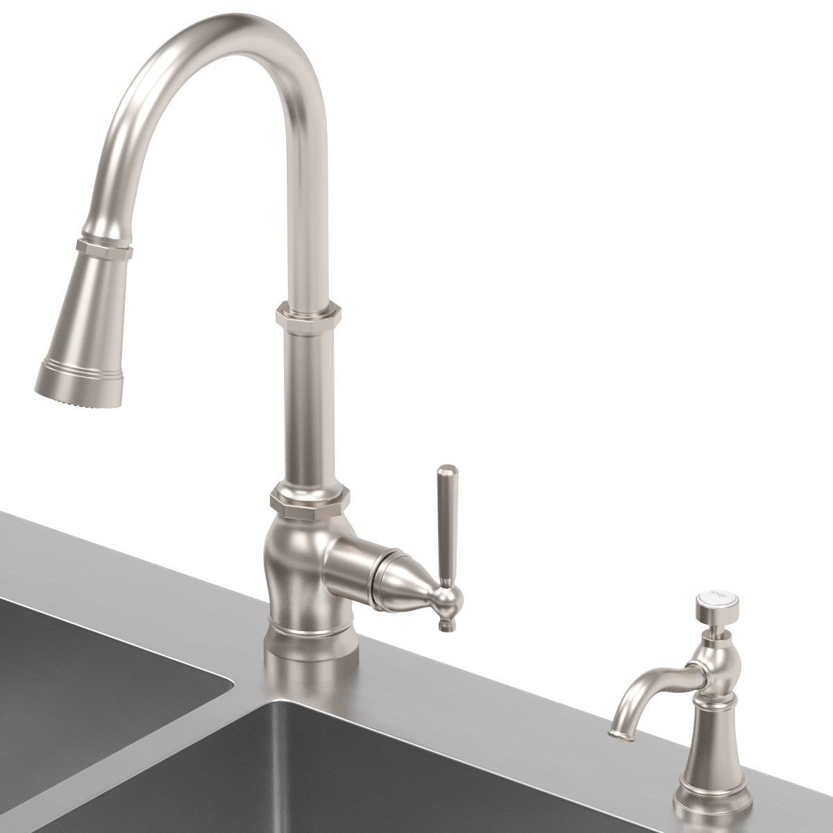 MOEN kitchen sink 3D model_4