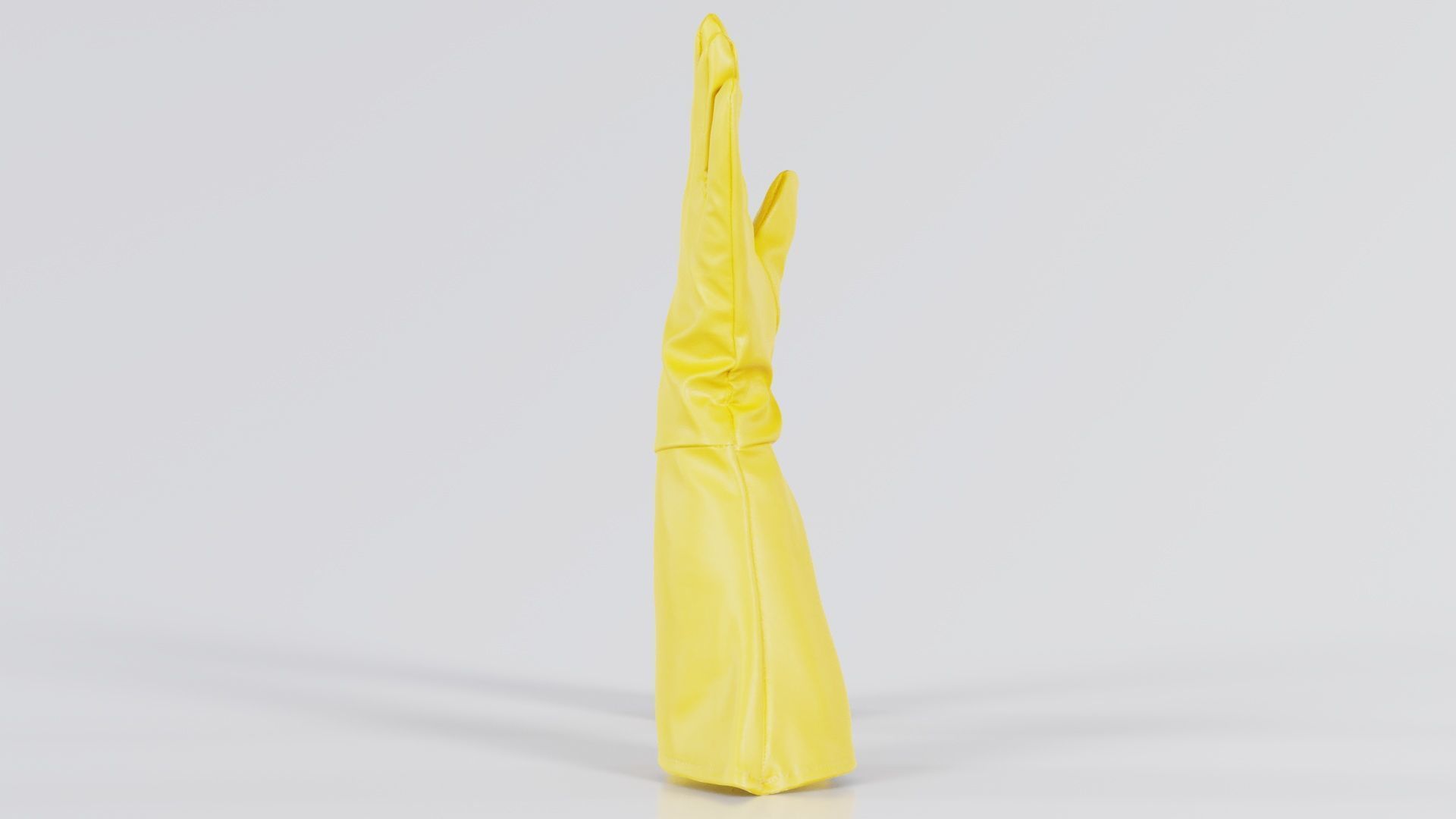 Superhero Glove Low-poly 3D model_6