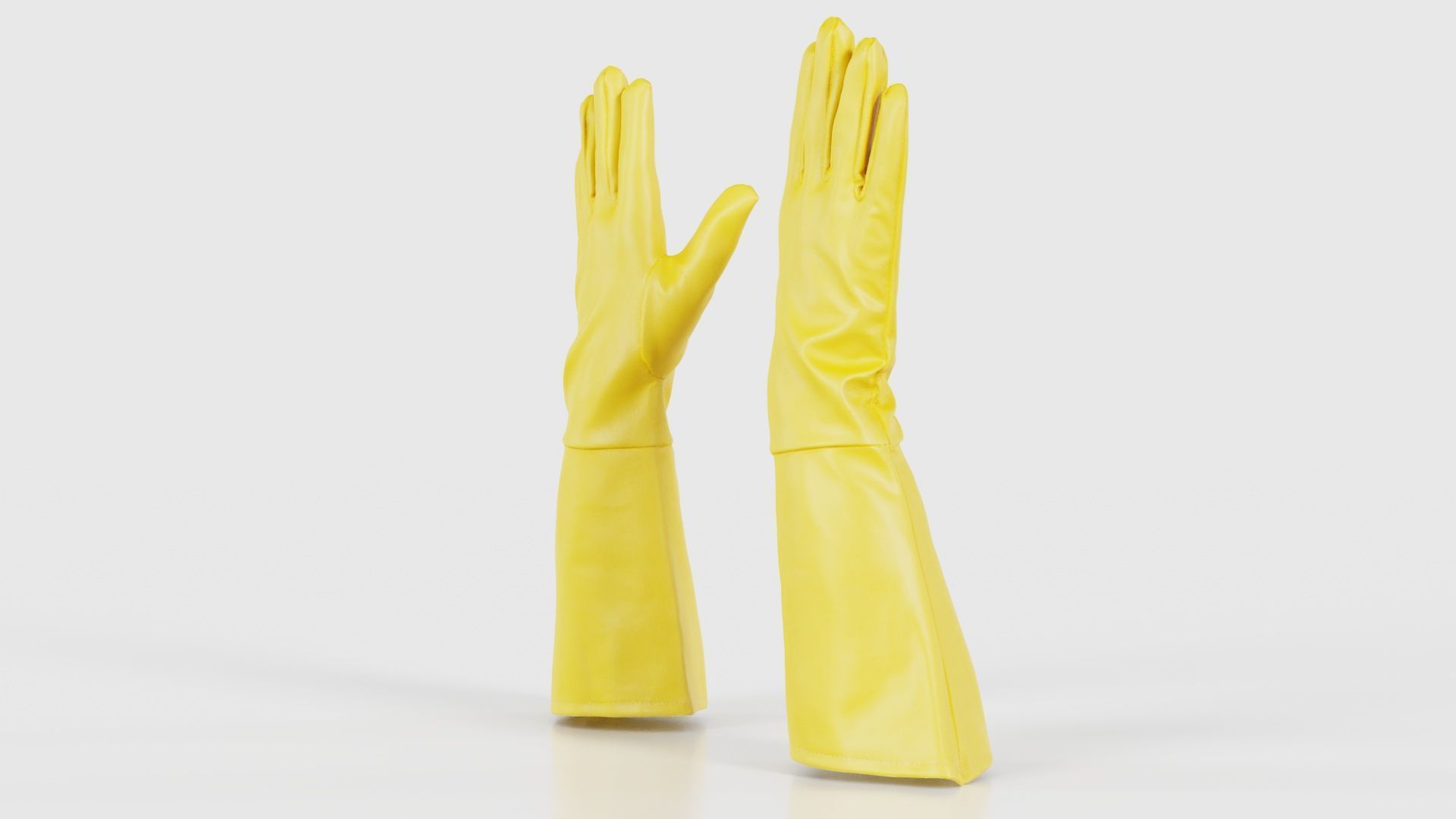 Superhero Glove Low-poly 3D model_25