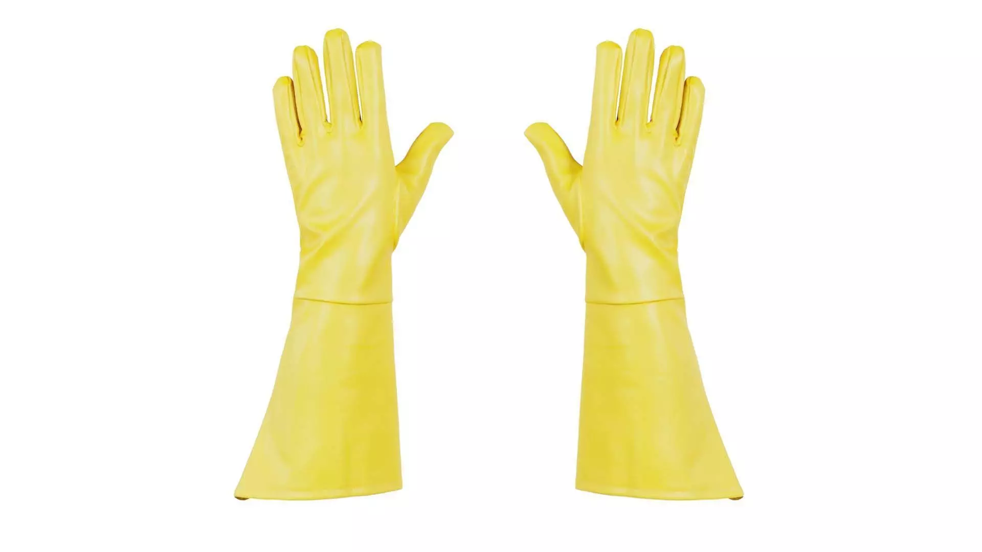 Superhero Glove Low-poly 3D model_0