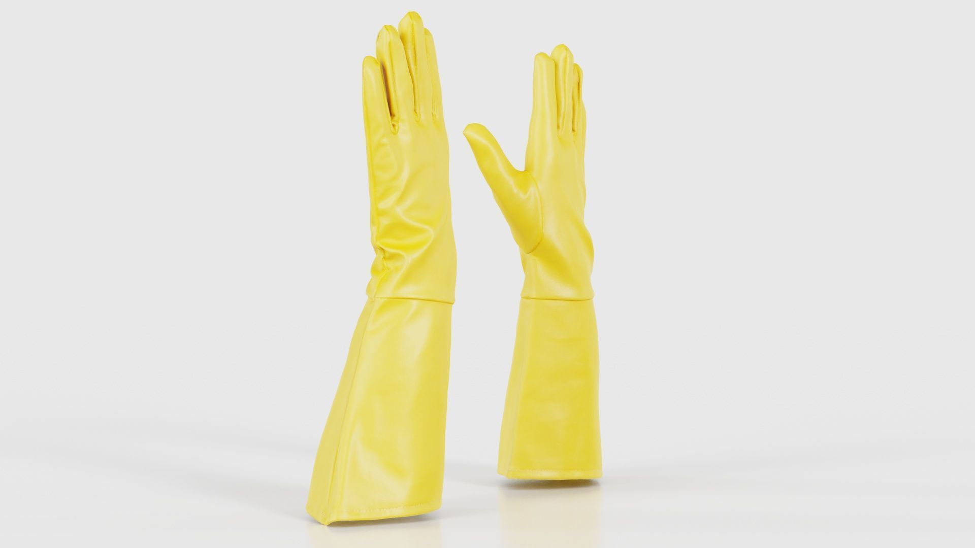 Superhero Glove Low-poly 3D model_17