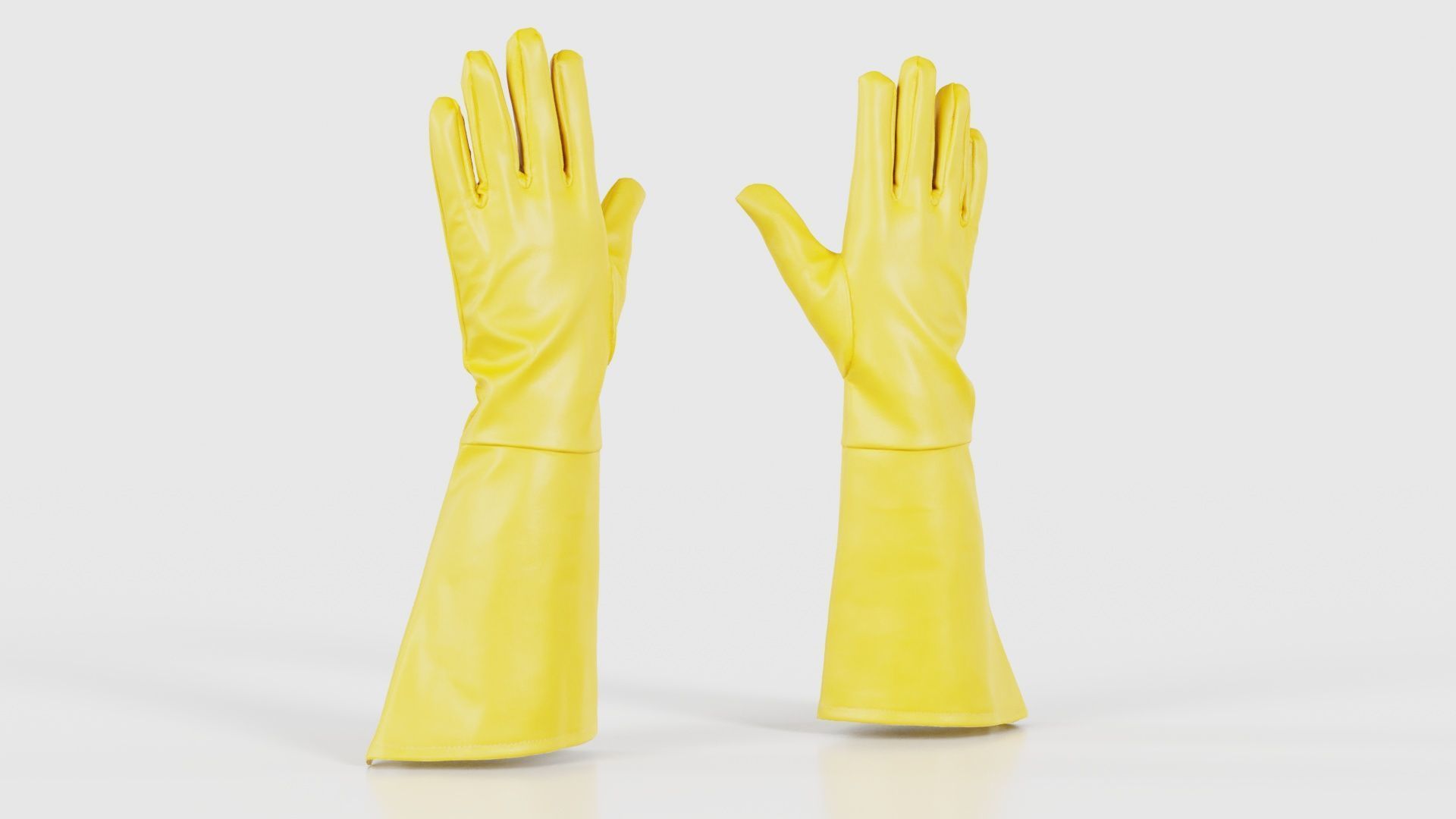 Superhero Glove Low-poly 3D model_16