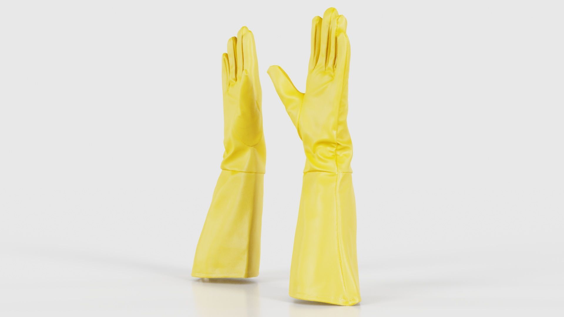 Superhero Glove Low-poly 3D model_19