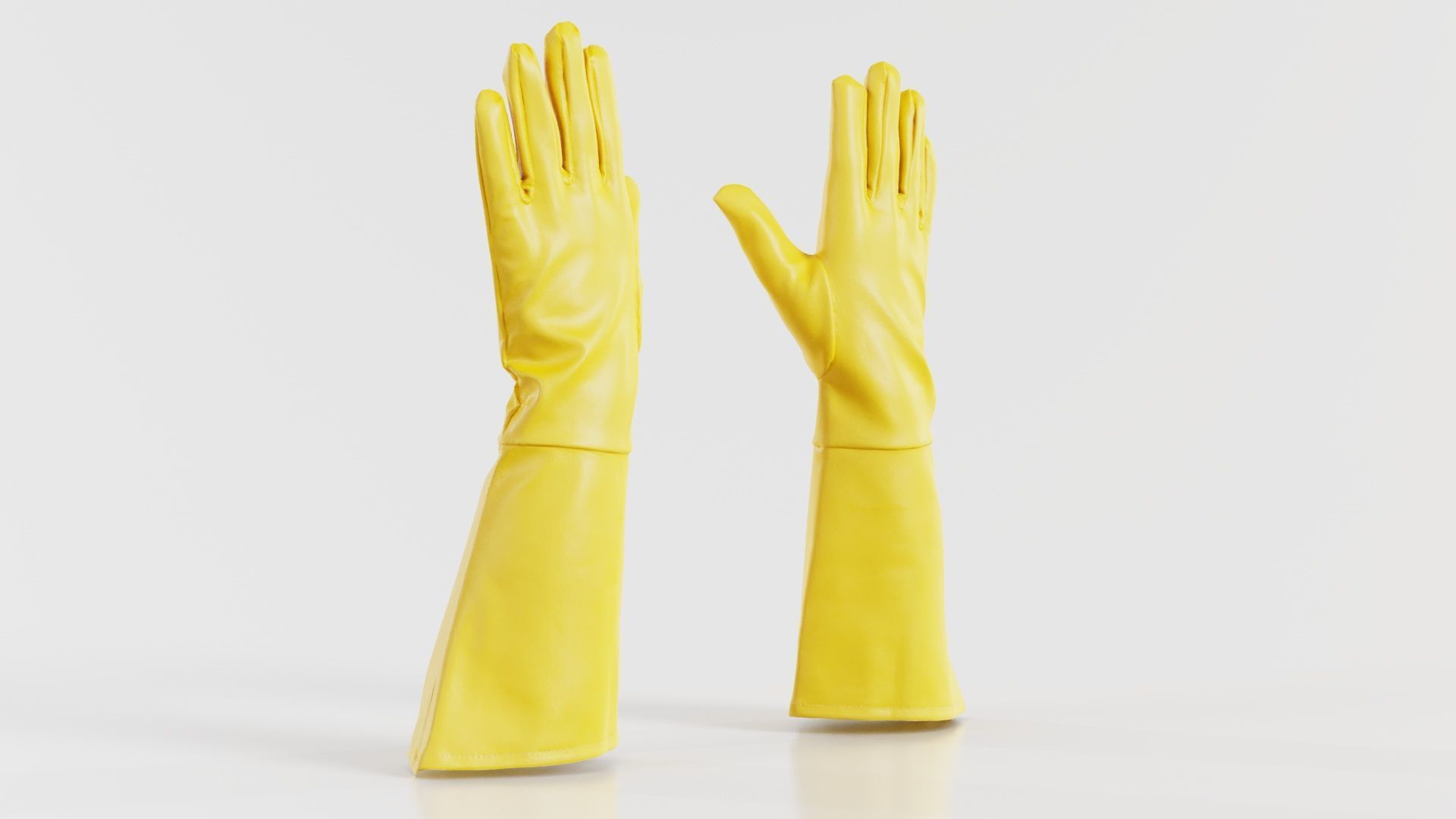 Superhero Glove Low-poly 3D model_3