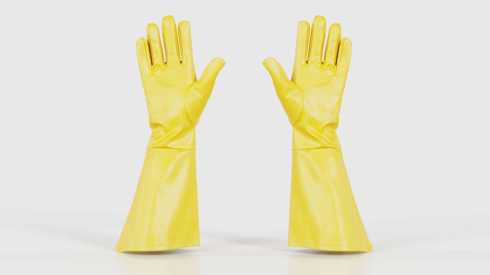 Superhero Glove Low-poly 3D model_21