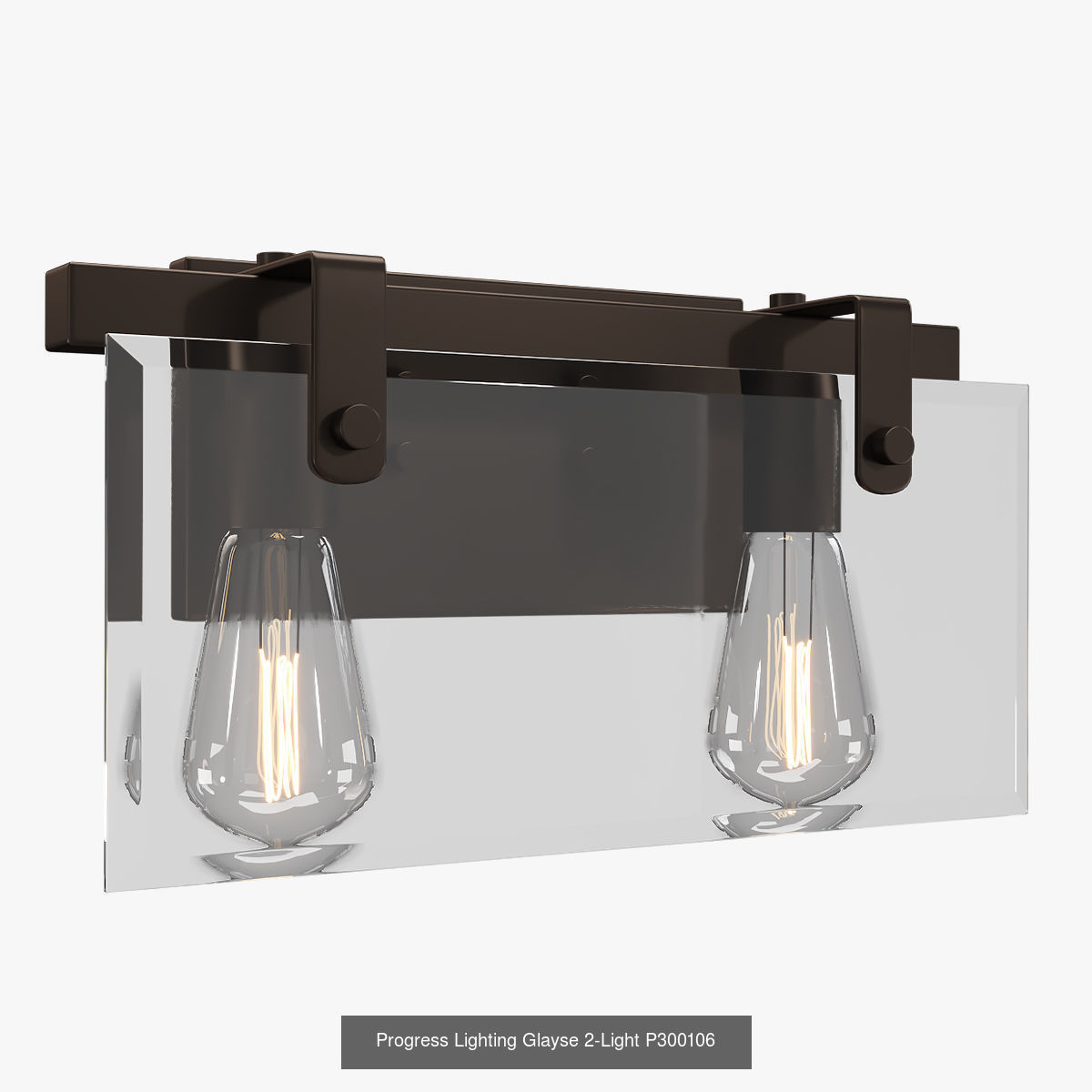 Progress Lighting Glayse Bathroom Vanity Light Collection  _2