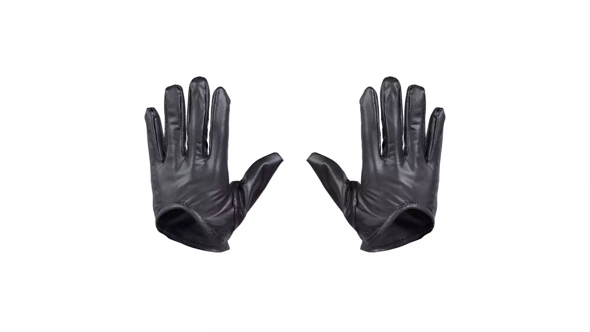 Vinyl Open Glove Low-poly 3D model_0