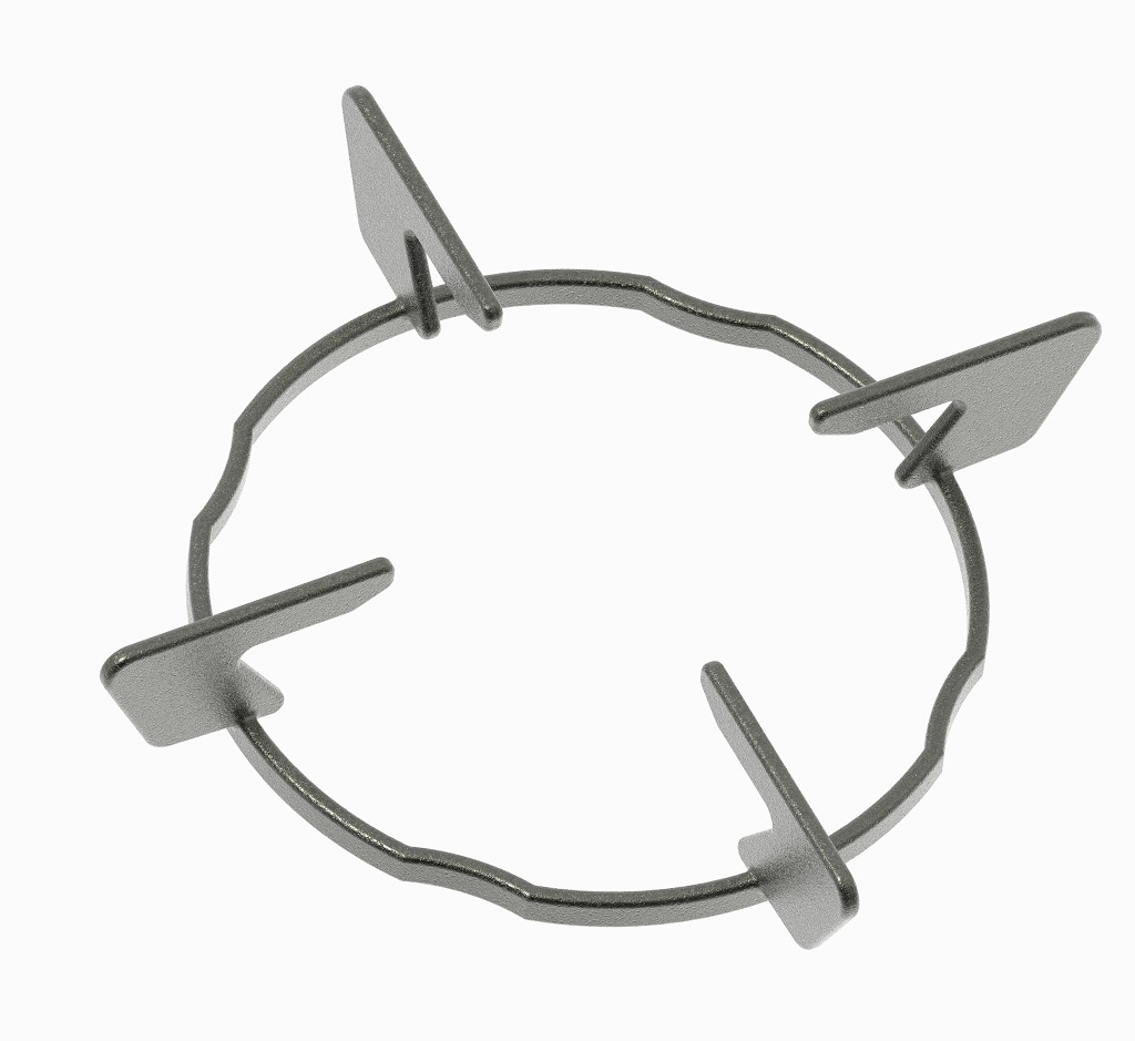 Gas Stove Pan Support 3D print model_1