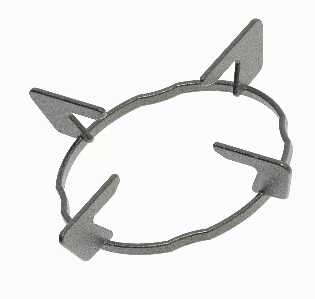 Gas Stove Pan Support 3D print model_0